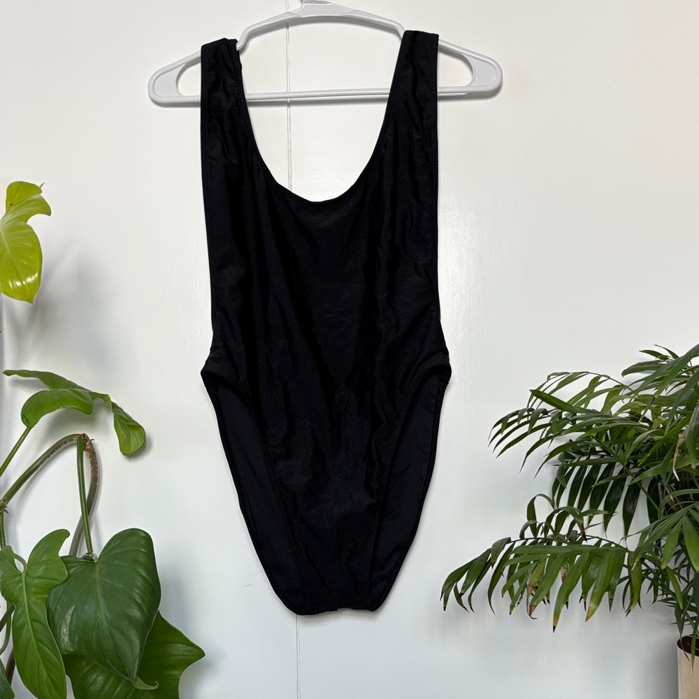 Los Angeles Apparel Charcoal Bodysuit